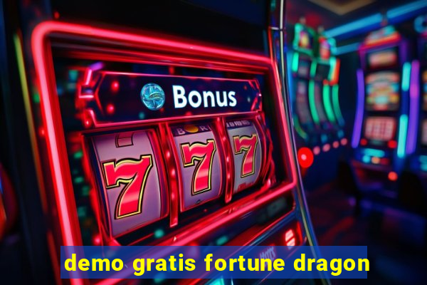 demo gratis fortune dragon